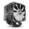 Sharkoon A60 RGB Processore Raffreddatore d'aria 12 cm Nero 1 pz (Sharkoon A60 RGB Processor Luftk?ler 1)