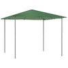 Gazebo da Giardino 3x3mt Copertura in poliestere resistente, Struttura Acciaio Verde