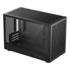 DeepCool CH260 Micro Tower Nero (DeepCool CH260 Micro-ATX Case, High-Airflow Compact PC Case with Tempered Glass Panel, USB-C Port, Supports 360mm Radiator, ATX PSU, Black)