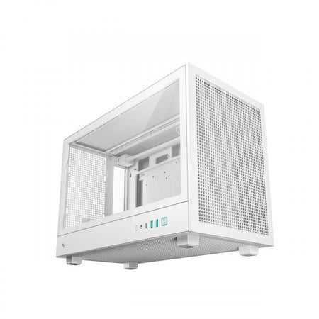 Case senza alimentatore - DEEPCOOL CH260 - Mini tower - Formato M-ATX - Bianco