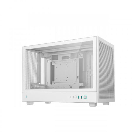 Case senza alimentatore - DEEPCOOL CH260 - Mini tower - Formato M-ATX - Bianco