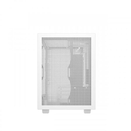 DeepCool CH260 WH Micro Tower Bianco (DeepCool CH260 White Micro-ATX Case, High-Airflow Compact PC Case with Tempered Glass Panel, USB-C Port, Supports 360mm Radiator, ATX PSU, Black)