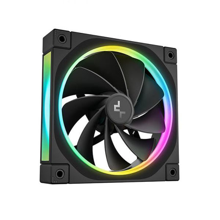 DeepCool FL12R-3 IN 1 Case per computer Ventilatore 12 cm Nero 3 pz (DeepCool FL12 120mm PWM 3 Pack Reverse Fan - High Performance, Low Noise, Fluid Dynamic Bearing, 36 ARGB LEDs, 500-2150 RPM, 55 CF