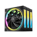 DeepCool FL12R-3 IN 1 Case per computer Ventilatore 12 cm Nero 3 pz (DeepCool FL12 120mm PWM 3 Pack Reverse Fan - High Performance, Low Noise, Fluid Dynamic Bearing, 36 ARGB LEDs, 500-2150 RPM, 55 CF