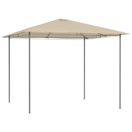 Gazebo da Giardino 3x3mt Copertura in poliestere resistente, Struttura Acciaio