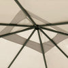 Gazebo da Giardino 3x3mt Copertura in poliestere resistente, Struttura Acciaio
