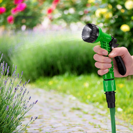 Tubo da Giardino Flessibile Estensibile fino a 20 MT con Doccetta regolabile