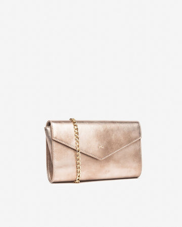 Nero Giardini pochette donna laminata tortora I544001DE406