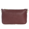 Tibb - Borsa da Donna Bordeaux In Vera Pelle