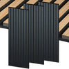 Pannelli Fonoassorbenti Decorativi effetto Legno per Pareti cm275x60 1,65mq/pacco