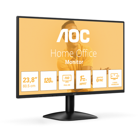 AOC 24B31H - 24"" MONITOR FHD - FRAMELESS - 120 HZ - W3Y
