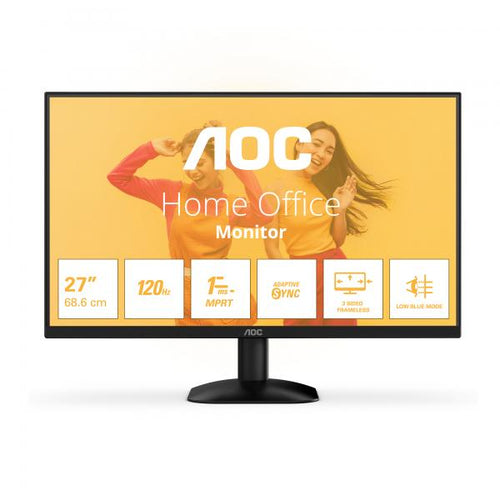 Monitor Aoc 27B35HM - Display 27 pollici LED VA - 16:9 - 1920x1080 Full-HD - 1ms - Vga, Hdmi - 100Hz - Vesa - Nero