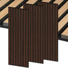 Pannelli Fonoassorbenti Decorativi effetto Legno per Pareti cm275x60 1,65mq/pacco