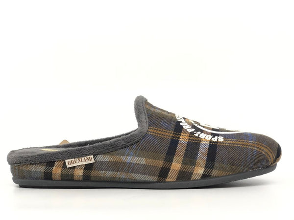 GRUNLAND Ciabatta uomo Cley grigio 52