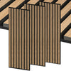 Pannelli Fonoassorbenti Decorativi effetto Legno per Pareti cm275x60 1,65mq/pacco
