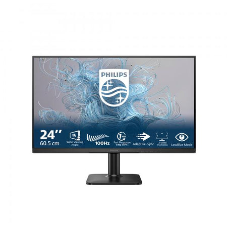 Philips Monitor 24" Full Hd 100hz 4ms Vga/hdmi 24e2n1100lb/00