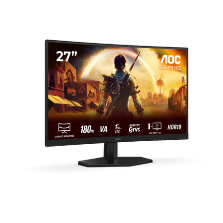 MON. 27 AOC GAMING FHD VA 180HZ CURVED