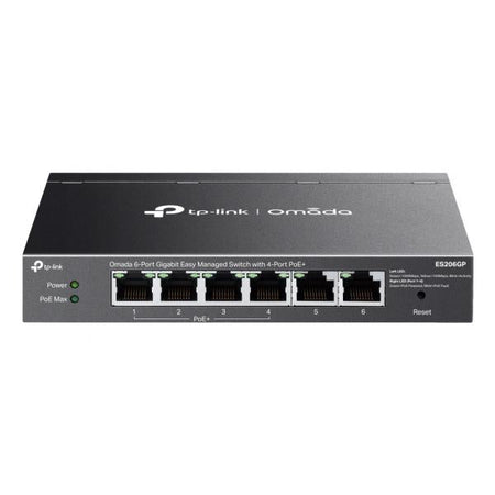 ES206GP switch di rete Gestito Gigabit Ethernet (10/100/1000) Supporto Power over Ethernet (PoE) Nero