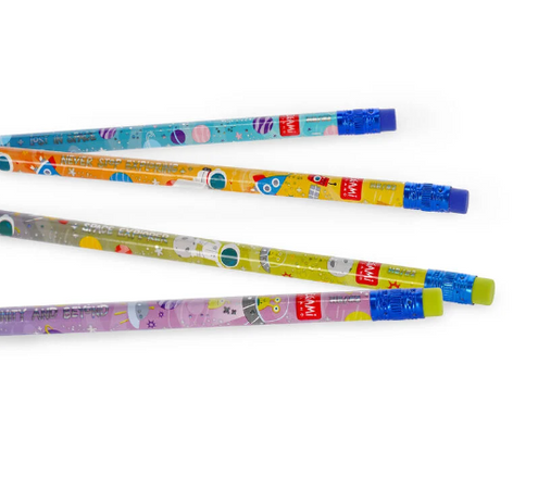 Legami, Set di 4 Matite HB Profumate - Smelling Good! Space