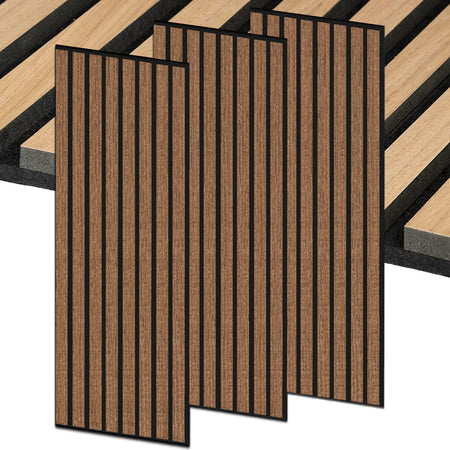 Pannelli Fonoassorbenti Decorativi effetto Legno per Pareti cm275x60 1,65mq/pacco