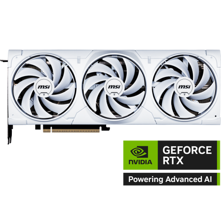 MSI VGA GEFORCE RTX 5080, RTX 5080 16G VENTUS 3X OC WHITE, 16GB GDDR7, HDMI1/DP3, ATX, TRIPLE FAN, O