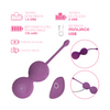 Palline Vaginali Vibranti Set in Silicone Medicale con Telecomando Kegel Pelvico