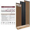 Pannelli Fonoassorbenti Decorativi effetto Legno per Pareti cm275x60 1,65mq/pacco
