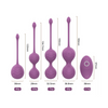 Palline Vaginali Vibranti Set in Silicone Medicale con Telecomando Kegel Pelvico