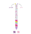 Penna a Sfera a Due Colori - Click&Clack - Unicorn