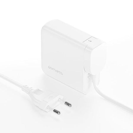4smarts 545100 Caricabatterie per dispositivi mobili Universale AC Interno (LADEGER. FLEX PRO 100W WEI - 3USB-C+1USB-A TRAVEL)