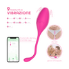 Ovetto Vibrante con App Vibratore Vaginale Indossabile Sex Toy per Coppia USB