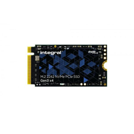 Integral SDBPMPZ-512G-IN drives allo stato solido 512 GB M.2 PCI Express 3.0 NVMe TLC (512GB SSD M.2 2242 NVME 1.3 PCIe Gen3 x4 R-3000MBs W-2200MBs TLC TBW 365 INTEGRAL [double-sided chips])