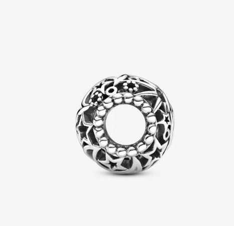 Pandora - Charm Openwork Sole, Stelle e Luna