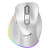 GENIUS MOUSE WIR. ERGO 9000S PRO MINI RGB BT DUO WIRELESS (BT +2.4Ghz) PEAR