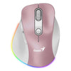 GENIUS MOUSE WIR. ERGO 9000S PRO MINI RGB BT DUO WIRELESS (BT +2.4Ghz) PINK