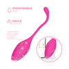 Ovetto Vibrante con App Vibratore Vaginale Indossabile Sex Toy per Coppia USB