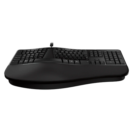 Incase Designed by Microsoft Tastiera Ergonomica (ERGONOMIC KEYBOARD EN-UK LAYOUT - QWERTY BLACK UK LAYOUT) - Versione Tedesca