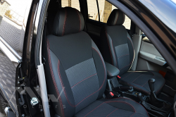 Coprisedili su misura per Mitsubishi Pajero Sport II (2008-2015), Comfort style
