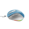 GENIUS MOUSE WIR. ERGO 9000S PRO MINI RGB BT DUO WIRELESS (BT +2.4Ghz) LIGH