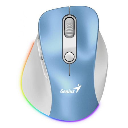 GENIUS MOUSE WIR. ERGO 9000S PRO MINI RGB BT DUO WIRELESS (BT +2.4Ghz) LIGH
