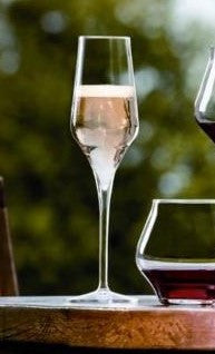 Set 2 calici Champagne Bormioli Luigi SUPREMO Trasparente