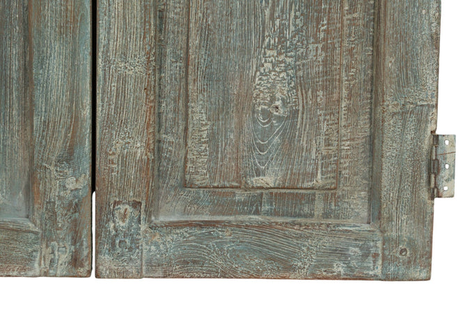 Biscottini Cancello in legno massello e ferro, da interno e da esterno Molto solido robusto