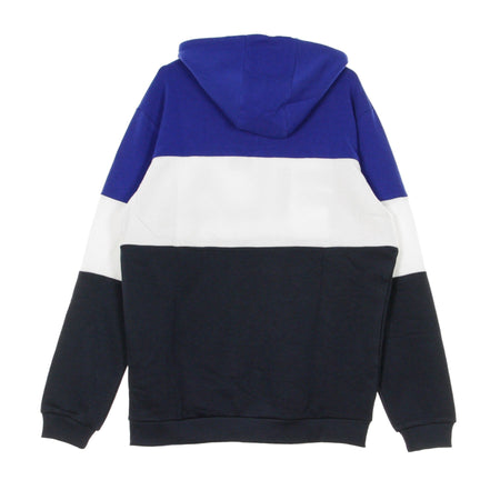 FILA Felpa Leggera Cappuccio Uomo Men Night Blocked Surf the Web/black Iris/bright White da uomo