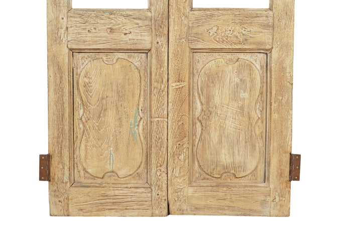 Biscottini Cancello in legno massello e ferro, da interno e da esterno Molto solido robusto