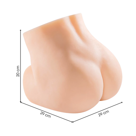 Masturbatore Realistico in Silicone Sensazione Reale Bambola Doppia Penetrazione