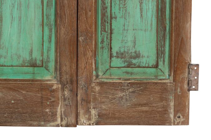 Biscottini Cancello in legno massello e ferro, da interno e da esterno Molto solido robusto