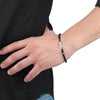 Bracciale MORELLATO uomo Mister Acciaio Nero / Diamanti