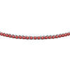 Bracciale MORELLATO donna Tesori rodiato / tennis rosso