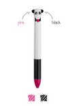 Legami Click&Clack - Penna a Due Colori, tema Panda