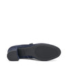 Frau Mary Jane in pelle scamosciata blu